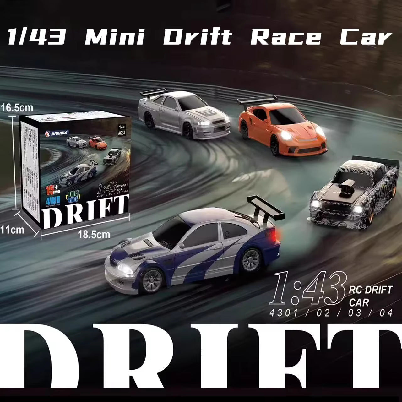 Drift Car RC Toy - Fast & Furious