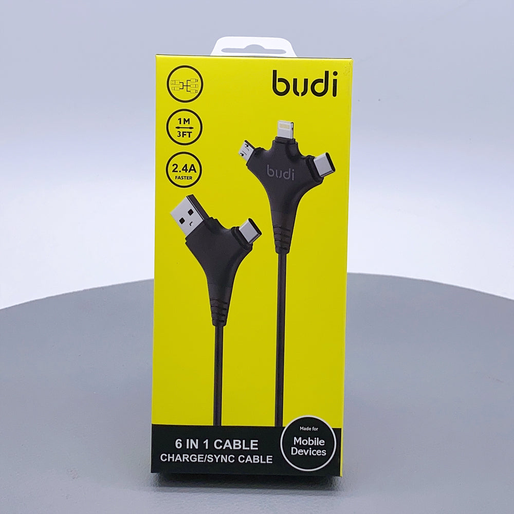 6 in 1 Budi - Charging Cable