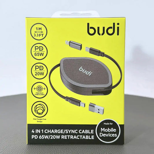 4 in 1 Budi - Charging Cable Adapter