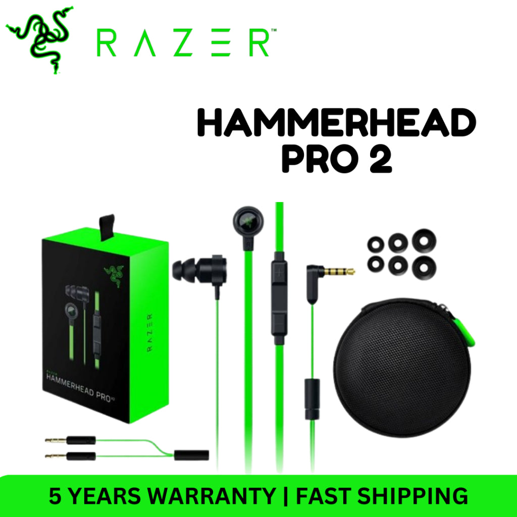 Razor Gaming - Hammerhead V2 Pro Gaming Earphones