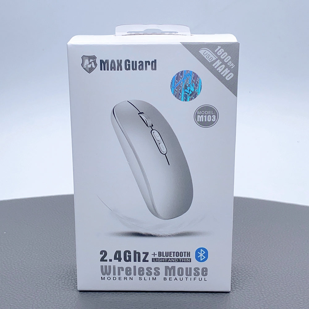 Maxguard 2.4ghz bluetooth wireless mouse