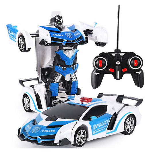 Transforming RC Police Car